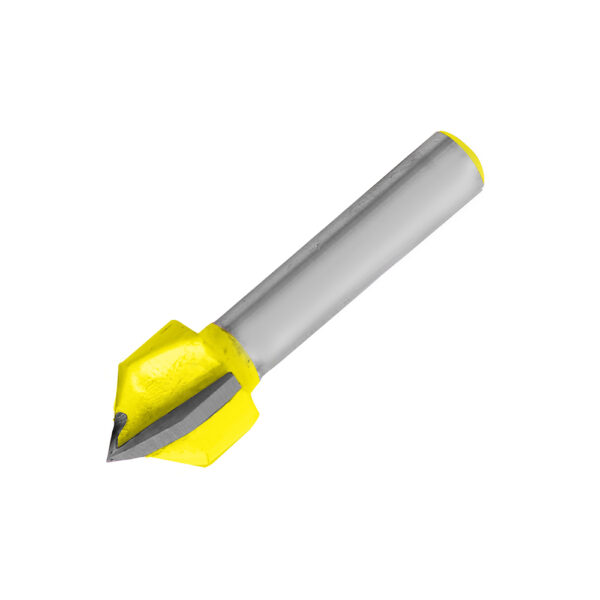 Broca router 1/4 cte V 3/8 in