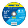 Disco t/27 inox 4-1/2x1/4 in