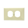 Placa plas ventana doble