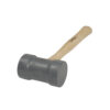 Mazo de hule 22oz gris