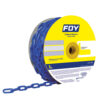 Cadena plast 3mm 1/8 in 50m azul