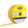 Cadena plast 3mm 1/8 in 50m amar
