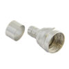 Conector camp t/F coax RG59