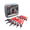 Jgo 12 pinzas p/anillos grip