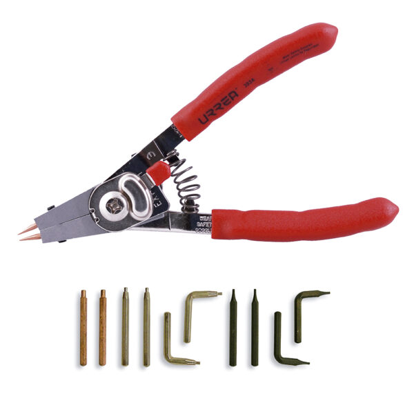 Pinza anillos 10pts 1/4 in a 1 in