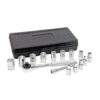 Jgo dados acc 1/4 in comb 15pz