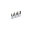 Jgo 7 dados pta Torx 1/4 in