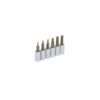 Jgo 6 dados pta hex mm 1/4 in