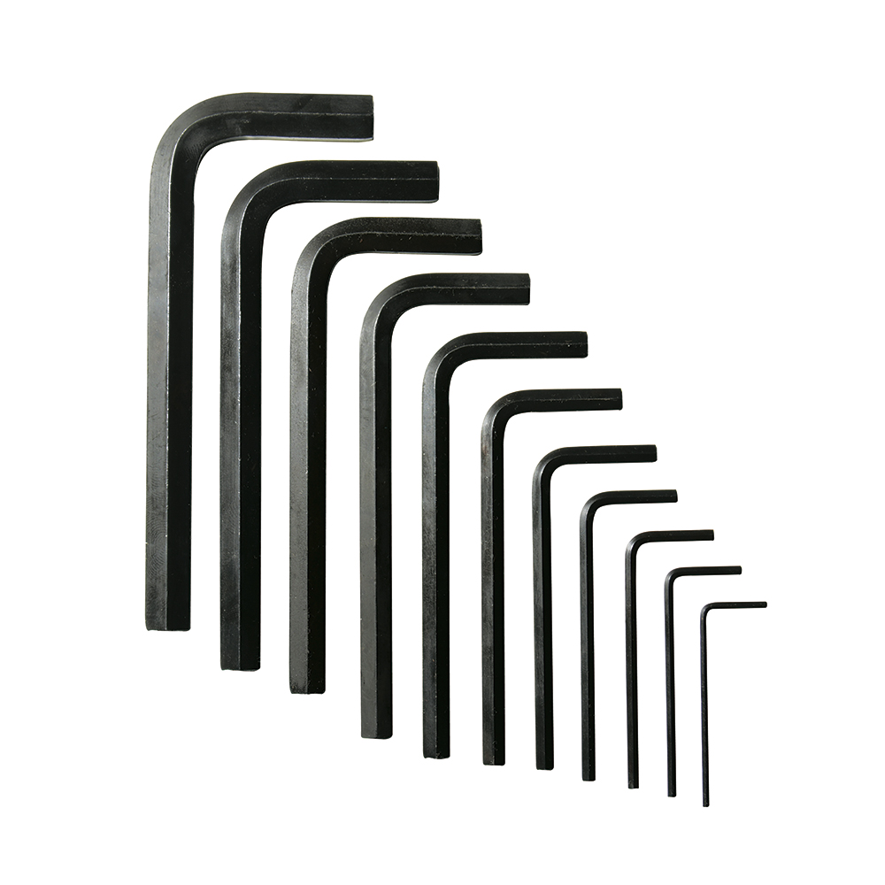 Jgo 11 llaves hex L mm estuche