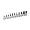 Jgo 13 dados pta torx tp 3/8 in