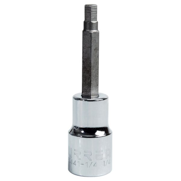 Dado con punta hexagonal cuadro de 1/2", 6 puntas, en pulgadas, 1/4" Urrea