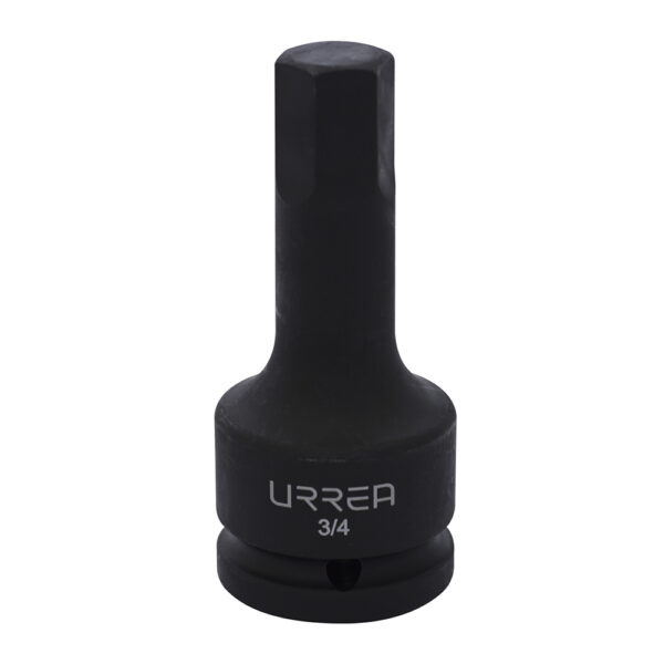 Dado de impacto con punta hexagonal cuadro de 3/4", en pulgadas, 3/4" Urrea