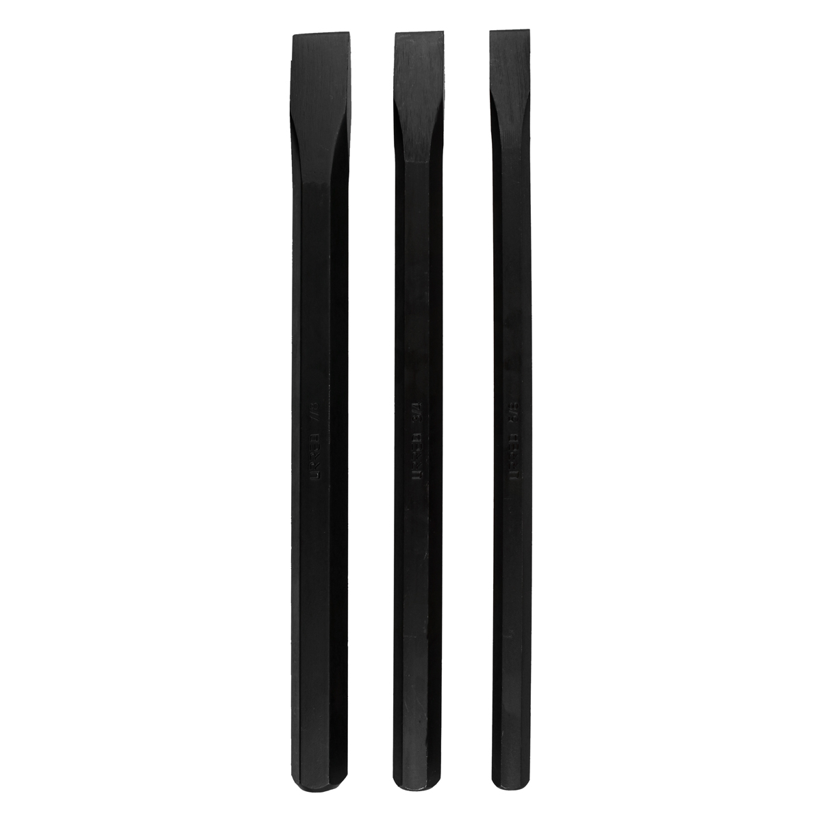 Jgo 3 cinceles 5/8-7/8 in