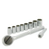 Jgo dados acc 3/8 in mm 10pz