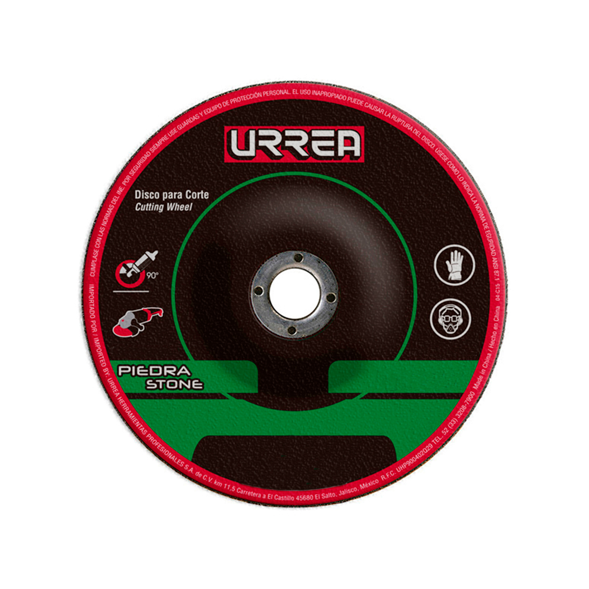 Disco t/27 piedra 7x1/8 in
