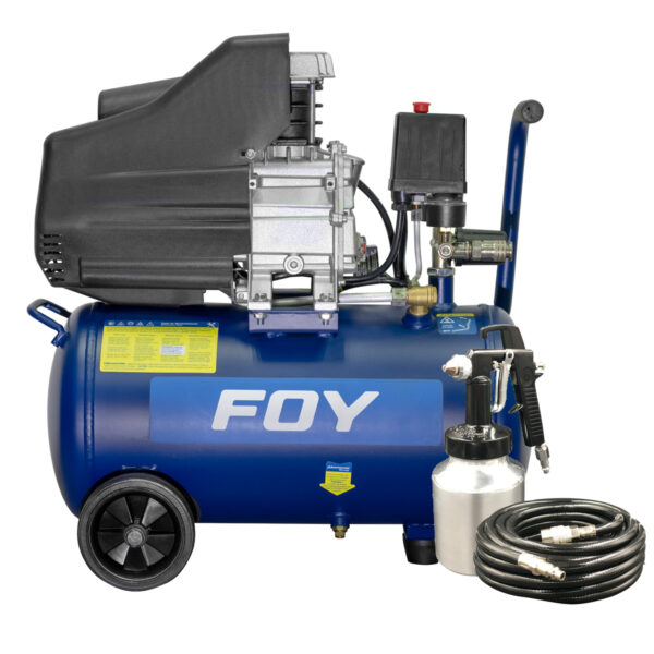 Compresor 1.5HP 25L pist-mang