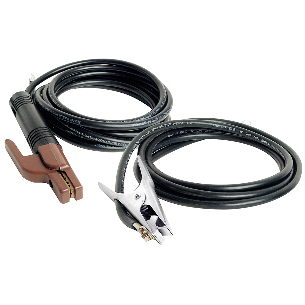 Jgo cables p/solda 300A 4.5m