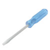 Dest azul plana cuad 1/4x4 in