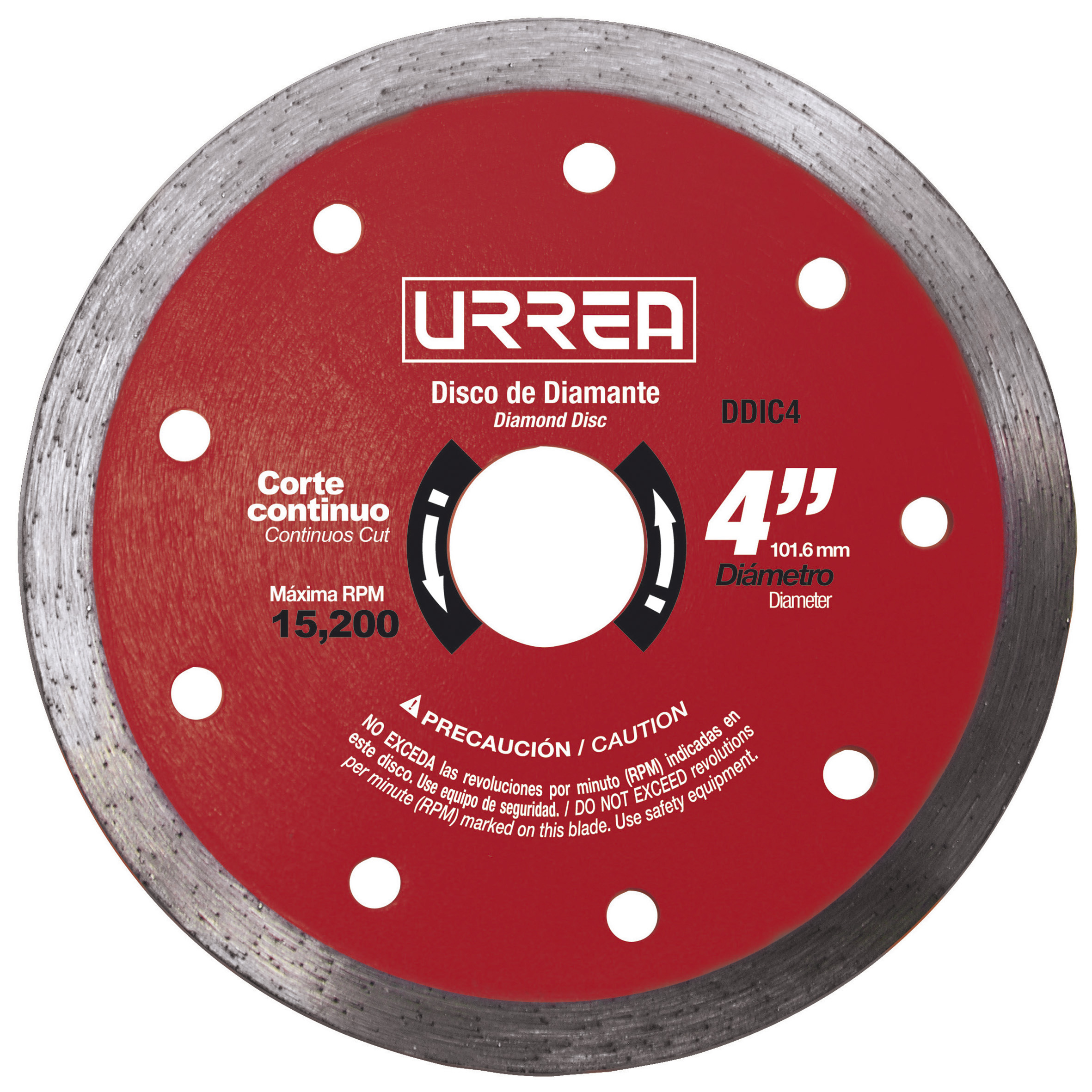 Disco diaman cont 4 in u/ind