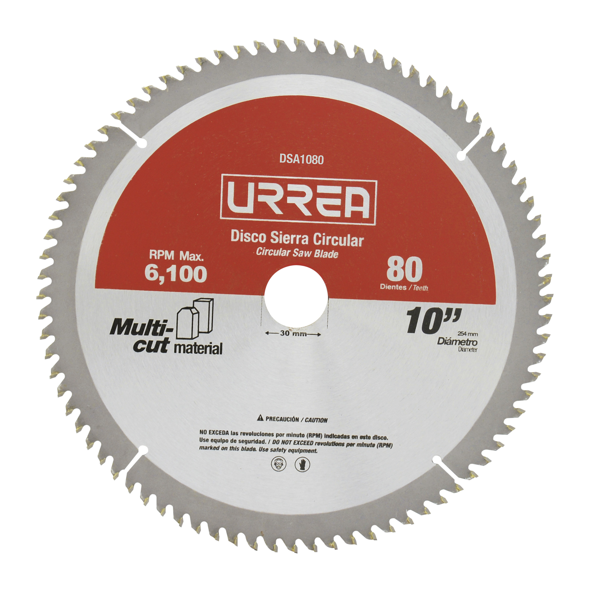 Disco sierra circ 10 in80dt alu