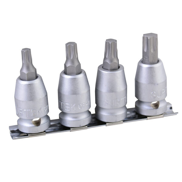 Jgo 4 dados pta Torx 1/2 in