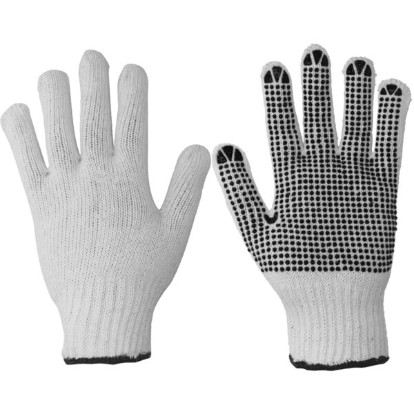 Guantes algodon c/PVC G