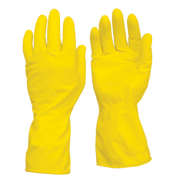 Guantes latex c/forro CH