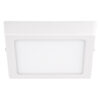Luminario de LED de sobreponer cuadrado 12 W, luz fría Surtek