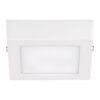 Luminario de LED de sobreponer cuadrado 6 W, luz fría Surtek