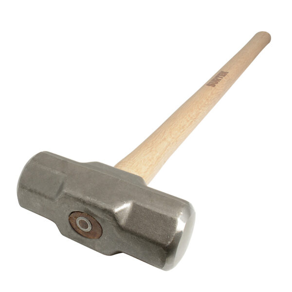 Marro octagonal cabeza forjada con mango largo de madera de 36", 8 lb Surtek