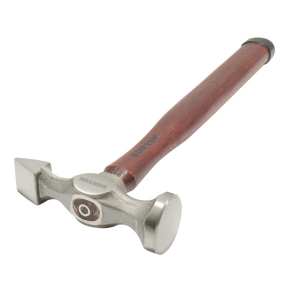 Martillo laminero plana-cruzada con mango de madera hickory Americano de 13", 11 oz Surtek
