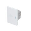 Interruptor para timbre, línea Premium, color blanco Surtek