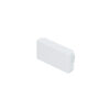 Módulo ciego 1/3, línea Premium, color blanco Surtek