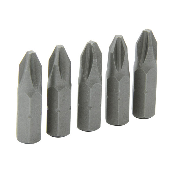 Punta Phillips para destornillador hexágono de 1/4", #1 x 1" Surtek