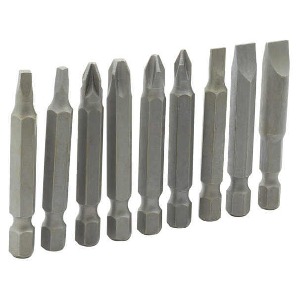 Juego combinado de puntas hexágono de 1/4", 9 piezas Surtek