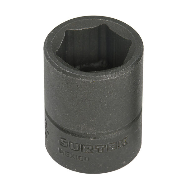 Dado de impacto cuadro de 1/2", 6 puntas, en pulgadas, 1" Surtek