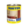 Cubeta de pintura vinílica 4 Lt color blanco Surtek
