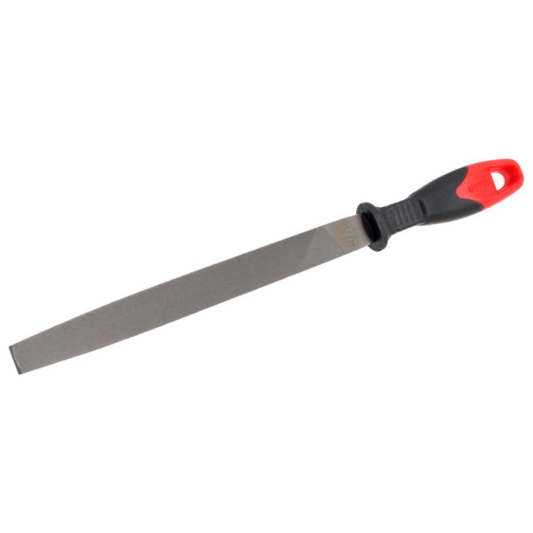 Lima plana muza con mango bimaterial 10" Urrea