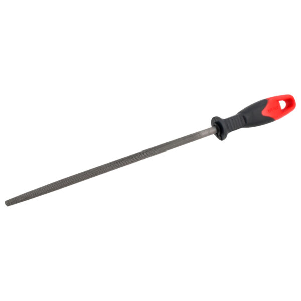 Lima redonda bastarda con mango bimaterial 8" Urrea