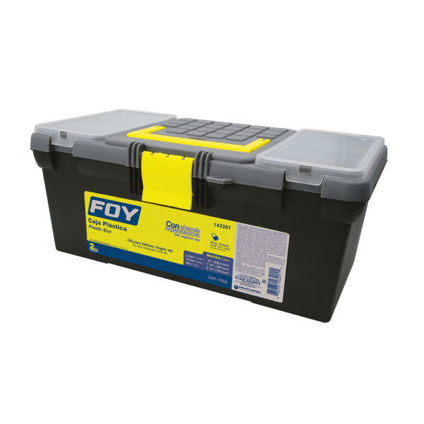 Caja plast broch plast 16x7 in