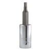 Dado pta hex 1/4 in 1/8 in