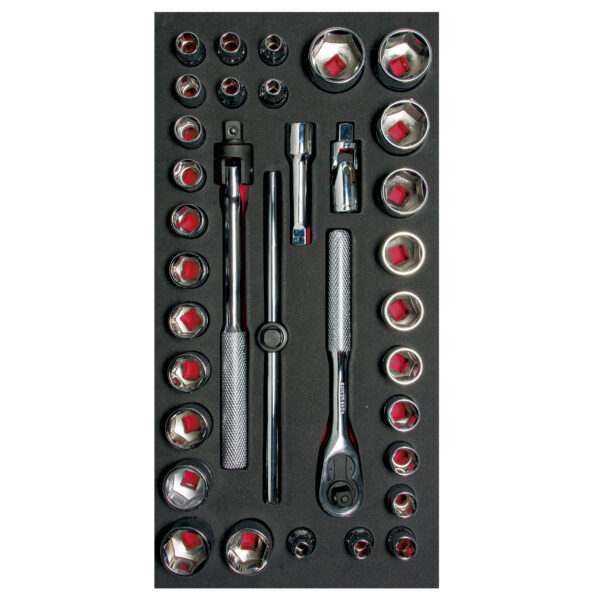 Jgo dados acc 34pz mm-pg 3/8 in