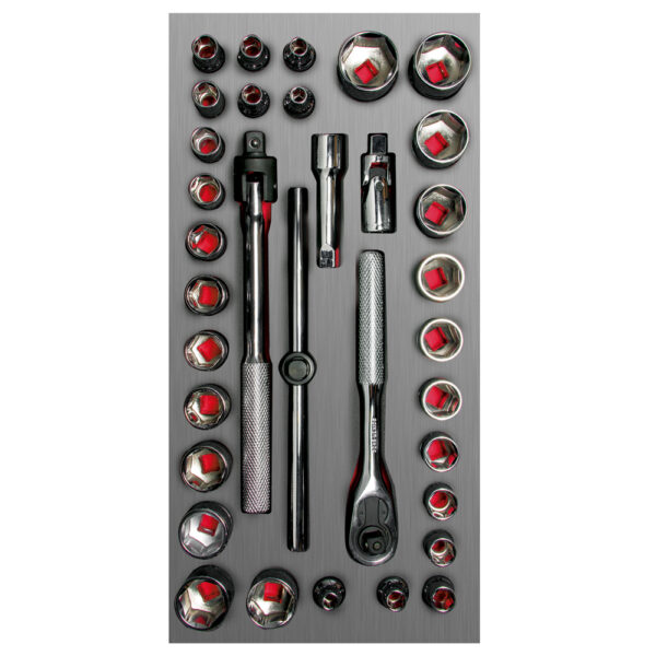 Jgo dados acc 34pz mm-pg 3/8 in