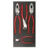 Jgo 4 pinzas p/electricista
