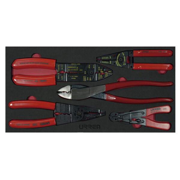 Jgo 5 pinzas pelacable