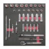 Jgo dados acc 35pz mm 3/8 in