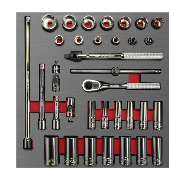 Jgo dados acc 35pz mm lgo 3/8 in