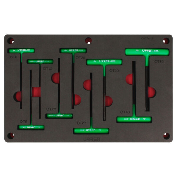 Jgo 9 llaves hex T torx