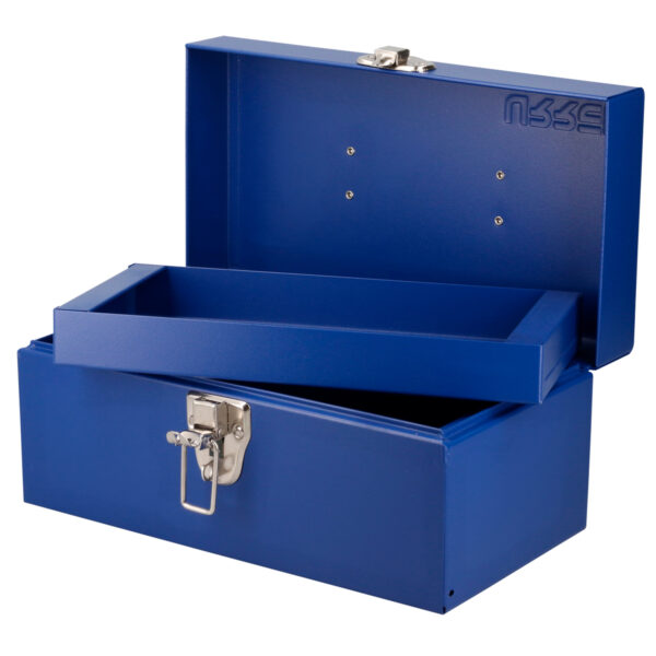 Caja met azul 11x6 in