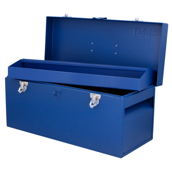 Caja met azul 20x8 in